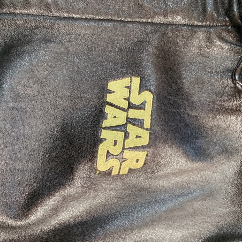 Vintage 1999 Star Wars Jeff Hamilton Leather Jacket - NWOT - Picture 5 of 10